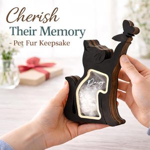 Urna in Legno a Forma <span class=keywords><strong>di</strong></span> <span class=keywords><strong>Gatto</strong></span> Unica per Ceneri, Regalo <span class=keywords><strong>di</strong></span> Condoglianze per la Perdita <span class=keywords><strong>di</strong></span> un Animale Domestico, Decorazione da Tavolo, Scatola Ricordo - Product Image 3