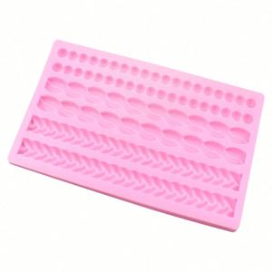 Molde para Fondant, Molde de Decoración Personalizado, 5 Tipos de Moldes de Silicona para Pasteles, Certificación CE/EU, OEM/ODM - Product Image 3