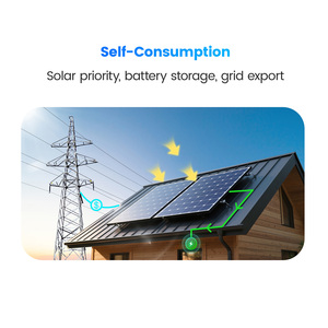 Sistema Híbrido Monofásico de Bajo Voltaje 8KW IP65 48V 51.2V con Batería de Litio/Plomo-Ácido para Almacenamiento Solar y Conexión a Red - Product Image 2
