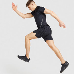Camiseta Deportiva Elástica Personalizada de Alta Calidad, Fabricada en China, para Verano, Tejida, para Correr, Ropa Interior, Unisex, Fitness - Product Image 4
