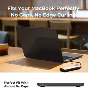 <span class=keywords><strong>Funda</strong></span> Rígida de Plástico Transparente para <span class=keywords><strong>MacBook</strong></span> <span class=keywords><strong>Air</strong></span> de 13 Pulgadas M1 2021-2018 A2337 A2179 A1932, Cubierta para <span class=keywords><strong>MacBook</strong></span> <span class=keywords><strong>Air</strong></span> de 13.3 Pulgadas - Product Image 6