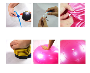 45-120cm Fitness Gym <span class=keywords><strong>Fit</strong></span> <span class=keywords><strong>Ball</strong></span> Multicolor PVC <span class=keywords><strong>Pilates</strong></span> Yoga Balance <span class=keywords><strong>Ball</strong></span> con tipos de color - Product Image 5