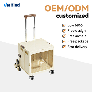 Xinhang công suất lớn nhiều kích cỡ bánh xe máy bay gấp PP có thể gập lại đóng mở hộp lưu trữ nhựa ngoài trời - Product Image 2