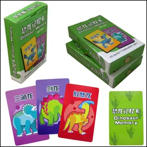 TC Custom Educational Card Game Flash Cards printed Card Games For Adults Kids custom Memory Game