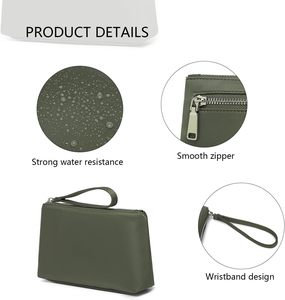 Pochette en cuir pour documents pour homme |   Porte-documents en cuir fin avec logo gaufré, grande capacité, pochette d'affaires pour homme - Product Image 6