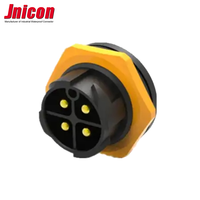Jnicon M25 Ip67 Étanche Fil à Embarquer Circulaire Haute Puissance Lumière Led Connecteur