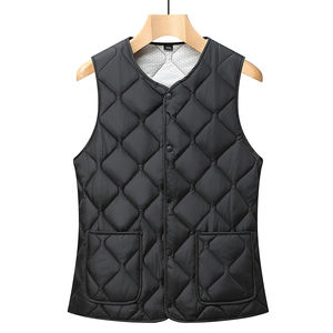 Veste coupe-vent légère et décontractée pour <span class=keywords><strong>femme</strong></span>, en tricot respirant, écologique, coupe-vent, à bouton unique, rembourrée <span class=keywords><strong>de</strong></span> duvet, vente en gros RCX - Product Image 1