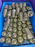 Conception populaire NAIWO 7241A Connecteur rapide Raccord rapide hydraulique inoxydable Usine Coupleurs rapides auto-scellants directs NWA