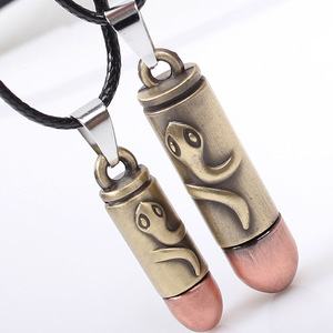 Collar con colgante de serpiente de aleación de cobre, diseño de signo del zodiaco de animales de bronce para hombres y mujeres, joyería de regalo QNN5003 - Product Image 5