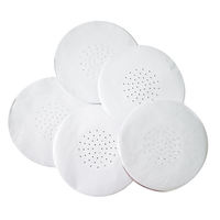 Feuille d'aluminium pré-perforée de qualité alimentaire pour chicha, diamètre 13cm 14cm, 38/40mic, pour salons de chicha et usage professionnel en salon