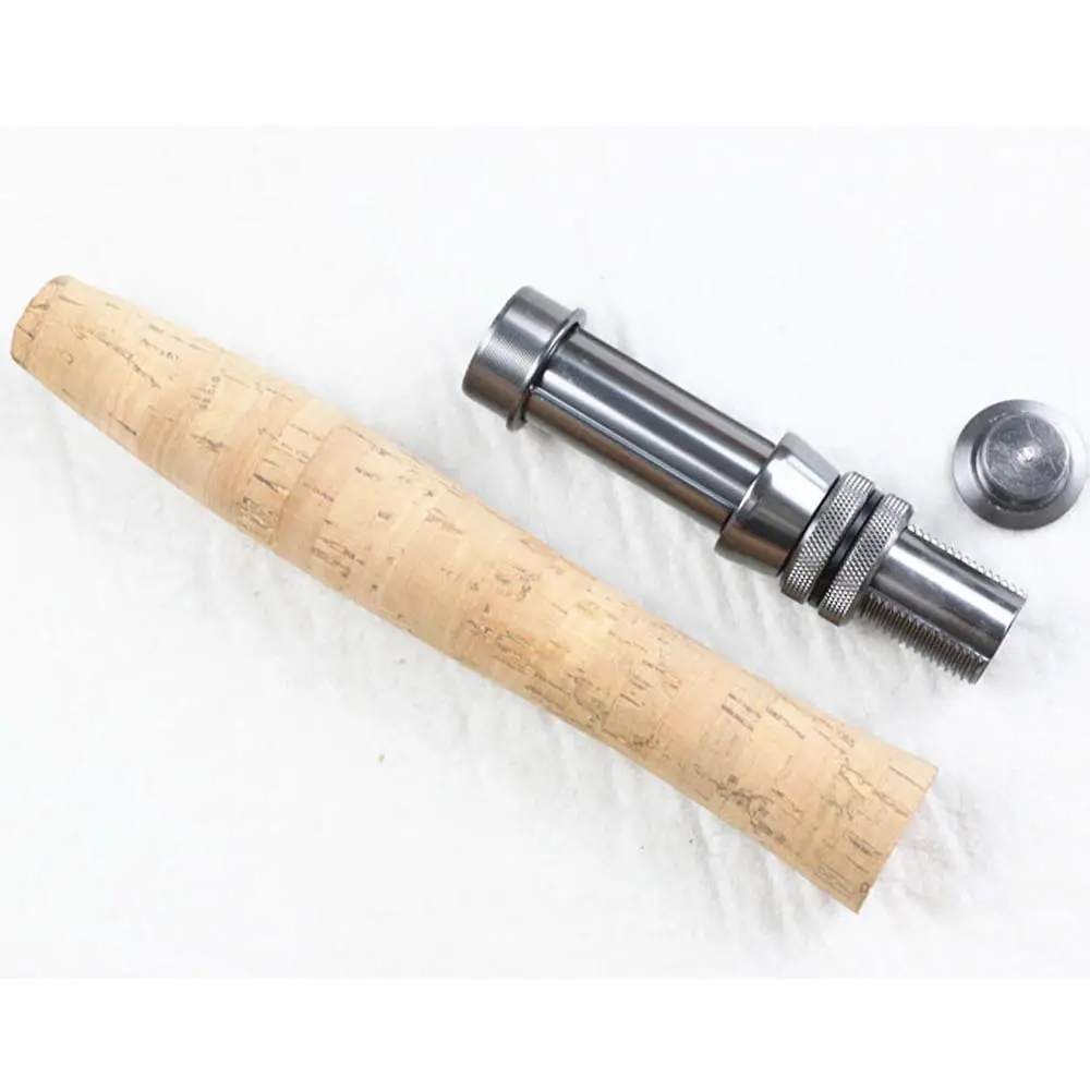 Fly Fishing Rod cork handle grip with reel seat for rod building or repair  B05 