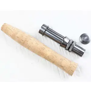 Fly Fishing Rod Cork Handle Grip With Reel Seat For Rod Building Or Repair B05