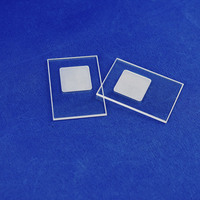 Plaques de quartz optiques en silice fondue pure à 99,99 %, transparentes, carrées/rectangulaires, épaisseur personnalisée (0,1-200 mm)