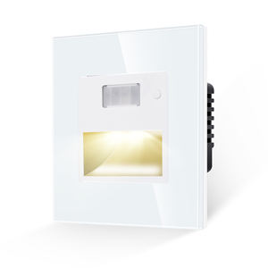 Interrupteur de sol à capteur standard UE/Royaume-Uni Touchmi pour usage domestique/hôtelier, interrupteur mural intelligent à capteur LED en verre - Product Image 2