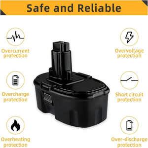 Batería Nueva de <span class=keywords><strong>18V</strong></span> para Herramientas <span class=keywords><strong>Dewalt</strong></span> <span class=keywords><strong>18V</strong></span> Tipo XRP, Batería de Ni-MH de 5.0Ah, <span class=keywords><strong>DC9096</strong></span> DC9071 DE9096 DE9098 DW9071 DW9095 DW9096, Herramientas Eléctricas - Product Image 3