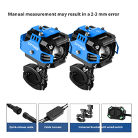 CStrong Focused Beam Motorcycle LED Spotlights Waterproof Aluminum Heat Dissipation Custom Size for Motorbike Scooter 20pcs OEM