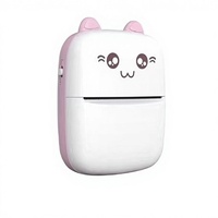 Printer Thermal Mini Portabel Hotsale C9B 5 Kertas Cetak 5 Pita Perekat 3 Kertas Warna Stok / Antarmuka USB