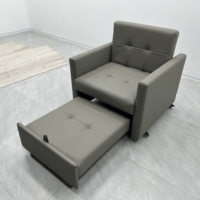 Multifunktionales Modernes Sofa-Begleitbett Verstellbares Stoffdesign für Wohnzimmer Hotel & Heimbüro Verschiedene Anlässe