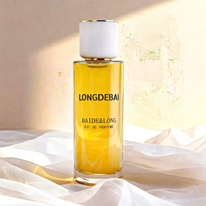 New Arrival Fancy Transparent Round Perfume Glass <b>Bottle</b> 30ml 50ml 100ml Crimp Perfume <b>Bottle</b> With <b>Box</b> Packaging - Product Image 1