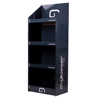 Exhibidor de Cartón Impreso Personalizado, Ecológico y Moderno, Soporte de Papel Plegable y Portátil para Publicidad, Caja Giratoria para Venta al Por Mayor