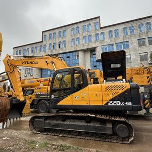 Excavadora de orugas Hyundai 220LC-9S original de fábrica superior Maquinaria de construcción y construcción hidráulica de servicio pesado a la venta - Product Image 2