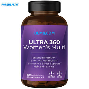 Fournisseur d'usine, certifié Halal GMP, multivitamines pour femmes, capsules OEM ODM, complément multivitaminé/multiminéral complet - Product Image 1