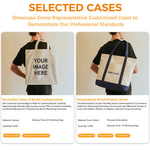 <span class=keywords><strong>Sac</strong></span> fourre-tout en toile patchwork écologique de haute qualité avec bouton de poche poches extérieures et sangles - Product Image 2
