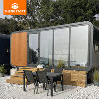 Offre Spéciale : Maison Capsule Spatiale de Luxe Apple Cabin – Conteneur en Acier de Haute Qualité à Montage Rapide pour Usage Vacances et Bureau Extérieur