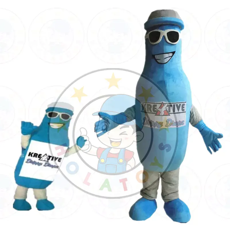 Personalizzato bottiglia di vino costume della mascotte/promozione costume della mascotte
