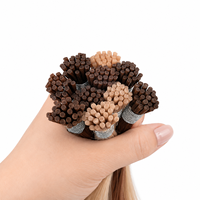 Extensions I-Tip Remy Vietnamiennes Kératine Teintées Double Weft Double Drawn Couleur Naturelle Grossiste