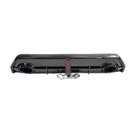 Nouveau AUD-I de pare-chocs arrière de haute qualité A3 2025 2026 diffuseur Spoiler RS3 Style double Quad tuyaux d'échappement système de carrosserie automatique