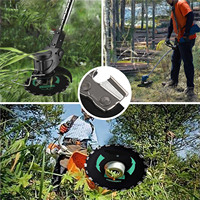 Lame de débroussailleuse pour tondeuse à gazon de jardin, 20 dents, 14 dents, lame de débroussailleuse à chaîne de 9 pouces, lame de débroussailleuse à chaîne