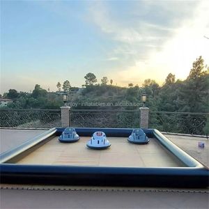 Piste de course gonflable bon marché Offre Spéciale, piste de course de kart gonflable, jeu de course de voiture gonflable pour la <span class=keywords><strong>location</strong></span> de fête - Product Image 5