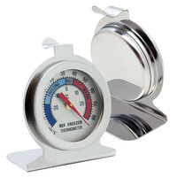 Compteur de four haute température bimétallique en acier inoxydable d'usine cuisine personnalisable cuisson des aliments viande Pizza thermomètre OEM ODM