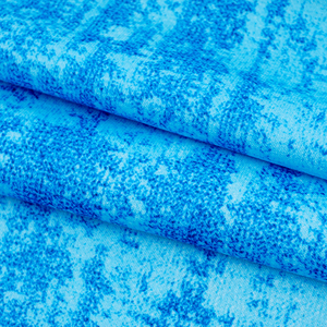 Tissu en polyester imprimé personnalisé <span class=keywords><strong>au</strong></span> toucher doux, structure en <span class=keywords><strong>molleton</strong></span> tricoté pour la production de vêtements, robes et articles de mode - Product Image 3
