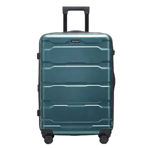 Toptan ABS PC kese bir Bagages 20 24 28 inç Borsa da vivi4 tekerlekler 3 adet Set OEM ODM spinner tekerlekler seyahat bagaj çantası