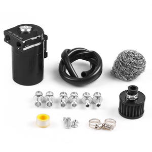 Filtre à air en acier inoxydable à deux trous en alliage d'aluminium exclusif pour la modification automobile - Product Image 1