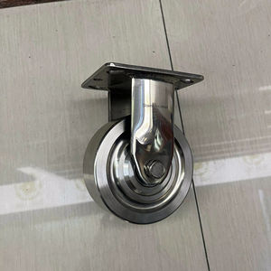 Rueda giratoria de acero inoxidable resistente al calor y a altas temperaturas de 4, 5, 6 y 8 pulgadas, de uso medio, a precio económico, procedente de Vietnam. - Product Image 1