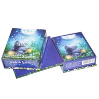 Ample cartes Flash de Tarot personnalisé, Service d'impression de haute qualité, avec boîtes d'emballage, vente en gros, usine