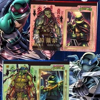 Tarjetas Coleccionables de las Tortugas Ninja, Artículos de Anime, Tarjetas de Juego TMNTT, Regalos y Juguetes para Niños, Venta al Por Mayor