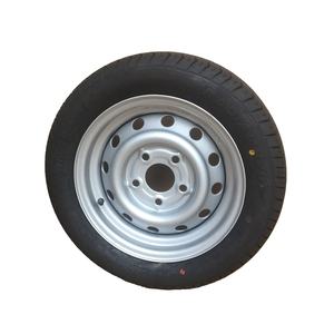 Pneu et <span class=keywords><strong>jante</strong></span> pour <span class=keywords><strong>remorque</strong></span> TRAZANO GOODRIDE WESTLAKE, certifiés ECE et TUV, 165R13C8 4.5x13 5X112 - Product Image 1