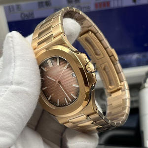 Vente en gros 3K Factory 5711 Montre mécanique en verre saphir résistant à l'eau en acier fin pour hommes - Product Image 4