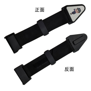 Almohadilla para el hombro del cinturón de seguridad del coche, 29cm de ancho, 4,7cm, para niños de 2 a 3 años, correa de seguridad ajustable de poliéster con diseño de dibujos animados - Product Image 5
