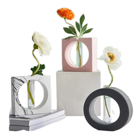 Moule en silicone 3D pour vase, pour la coulée de résine époxy, décoration artisanale pour la maison et le jardin, antiadhésif, réutilisable, bricolage, moule pour pot de fleurs