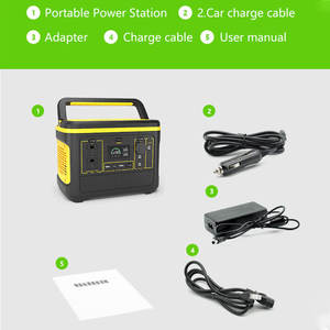 Générateur solaire portable 600W 1000W alimenté par batterie, prix compétitif OEM, station d'alimentation portable KN-600W, alimentation portable Po - Product Image 5