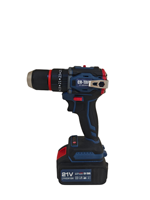 Perceuse-visseuse sans fil 21V sans balais, couple élevé 120 Nm, mandrin sans clé 1/2 pouce tout métal, mode réglable réversible