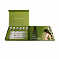 Boîte de luxe personnalisée avec logo, dorure à chaud, pour flacon de parfum 30 ml, emballage cadeau en papier magnétique, boîte de luxe vide pour parfum 30 ml