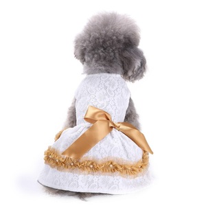 Vestido de Moda para Perros, Verano 2022, Vestido de Novia para Perros Pequeños, Ropa para Perros - Product Image 1