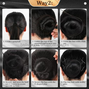 Accesorios <span class=keywords><strong>para</strong></span> el cabello de baile personalizados de fábrica BELLEWORLD, juego de productos con caja, 260 Uds., pinzas <span class=keywords><strong>para</strong></span> el cabello de <span class=keywords><strong>Ballet</strong></span>, redecillas <span class=keywords><strong>para</strong></span> el cabello - Product Image 4