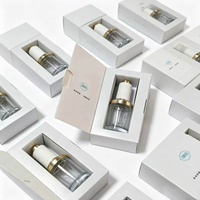 Scatola Regalo di Lusso Personalizzata con Stampa, Goffratura e Glitter per Cosmetici e Skincare, Chiusura Magnetica Rigida, Produzione OEM all'Ingrosso